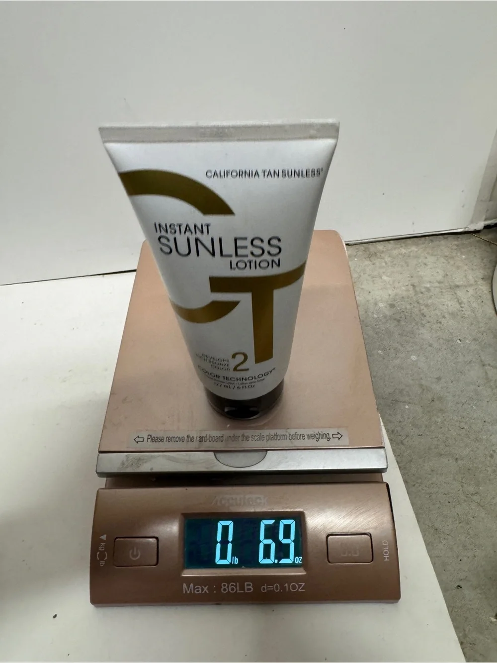 California Tan Instant Sunless Lotion CT2 6 OZ